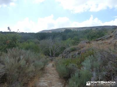 Valle del Alto Alberche;garganta divina del cares grupos de trekking